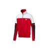 Color Block Casual Training Long Sleeve Retro Sports Jacket Men Jackets Red White 595866-11