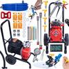 Agregat Malarski Red Strong Storm 1100 RSS05 – 3500W, 22MPA, 18L/min | Zestaw Akcesoriów MEGA PACK | Profesjonalne Malowanie