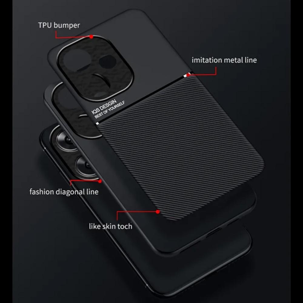 Прочный нескользящий чехол для Xiaomi Redmi 13 4G 13C Redmi 12 12C защитный чехол автомобильный магнитный держатель-присоска бизнес полный защитный чехол