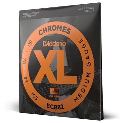 Струны для бас-гитары D'Addario Flatwound Long Scale .050-.105 ECB82 []