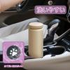 Non-Slip Car Coasters, Silicone Cup Holder, Footprint Drink Holder, Heat-Resistant, Washable, Black, Round, 70mm Diameter, Pack of 2