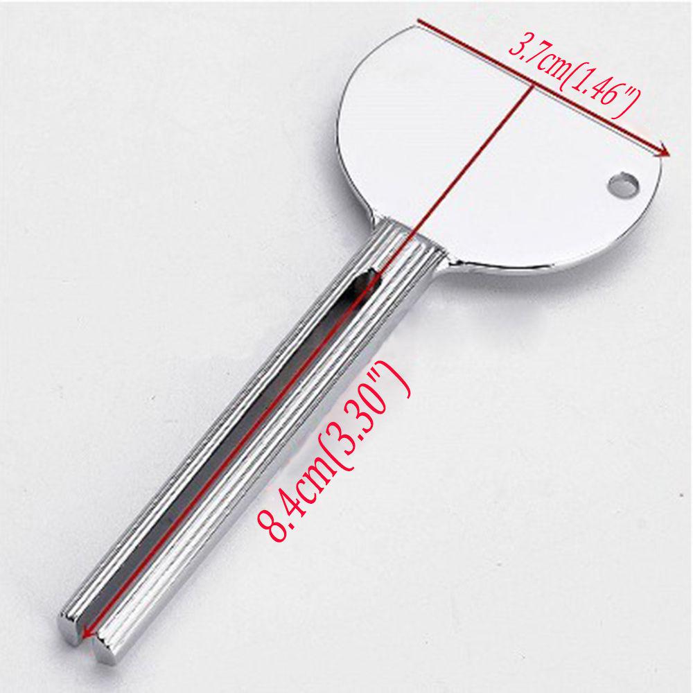 Hair Dye Stainless Steel U Shape Ointment Extruder Toothpaste Squeezer Dispenser Metal Tube
