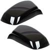 BMW 5 E60 E61 03-08 Mirror Cover Black Glossy Left & Right 2 pcs Set