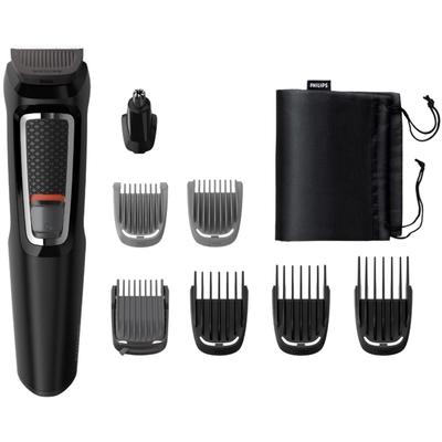 Philips Body Trimmer Multi Grooming 3000 Series Body Shaver в 1 Hair Black (8 Машинка для стрижки/Триммер для бороды/Носорез) МГ3730/15