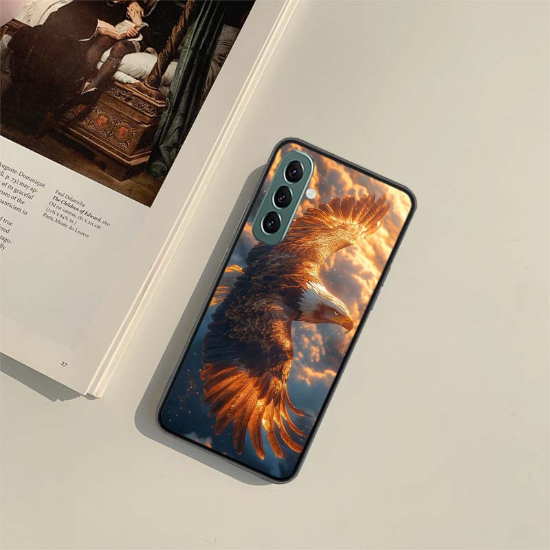 Чехол для телефона "Парящий орел охотится" для Samsung A54 A14 A24 A34 A17 A37 A57 A55 A35 A25 A15 A07 A05S A04S A12 A22 A32 A52S A72 Gala