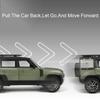 1:24 Scale Land Rover Defender LX600 Sports Car Model Toy Sound Light Pull Back Metal Models Toys Christmas Gifts for Child