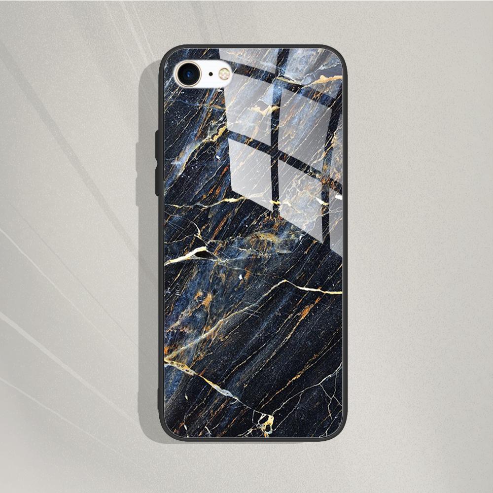 Phone Case For iPhone 7 8 SE 2020 Tempered Glass Case For iPhone7 8 SE2020 se 2020 se2020 A1778 A1660 A1779 Protective Cover Bag