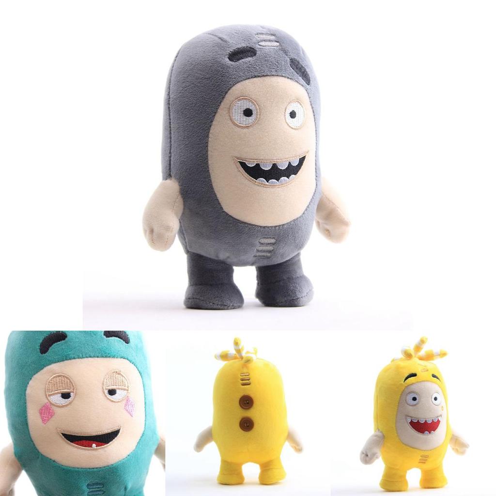 Очаровательные Oddbods 23 см Плюшевая Мягкая Игрушка Ньют Бабблс Пого Зи Джефф Фьюз Слик Кукла