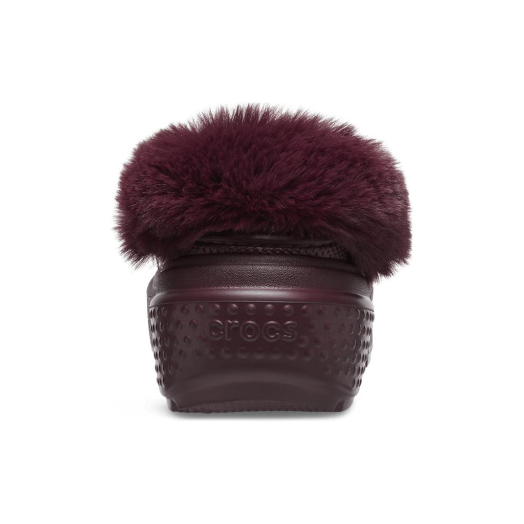 Crocs Stomp Lined Clog Удобные клоги Унисекс клоги Темно-красный 208546-6WD