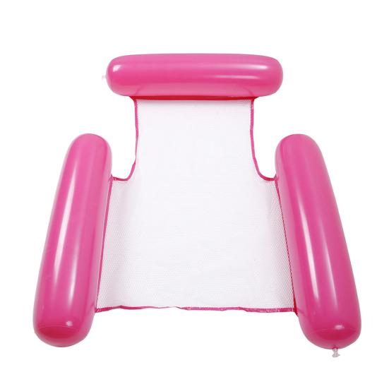 Надувной плавучий стул для бассейна, эргономичный подголовник, герметичный ПВХ, шезлонг для бассейна, ПВХ для детей и взрослых, плавающий диван, водный гамак