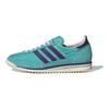 Спортивные и Роскошные x adidas SL72 OG Mint Rush Унисекс Кроссовки Бирюзовый Мощный Пурпурный Кремово-Белый JS0261