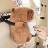 Cute Cartoon Plush Toys Capybara Plush Car Tissue Box Car Seat Back Paper Bag Creative Car Tissue Box Soft Doll for Kid Gifts
