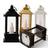 Flameless LED Electronic Candle Light Retro Outdoor Hanging Small Lanterns  Party Supplies