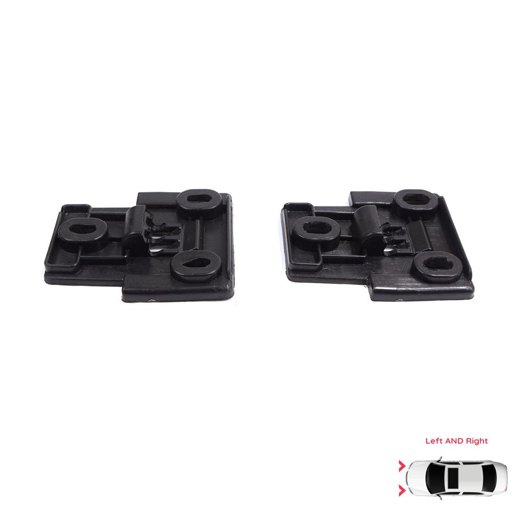 BHL587 Headlight Holder Repair Bottom Base Locking Bracket Set Left Right for Porsche Cayenne MK2 92A 958 2010-2014 7P5941149
