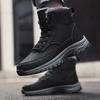 New Men Winter Snow Boots For Waterproof Leather Sneakers Super Warm Men's Outdoor Boots Male Hiking Boots Work Shoes Size 39-48