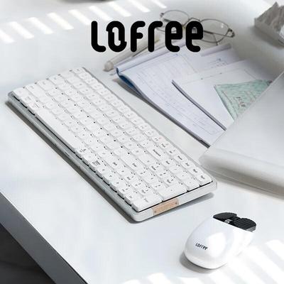Низкопрофильная механическая клавиатура LOFREE XiaoShun со 100 клавишами, двойной режим