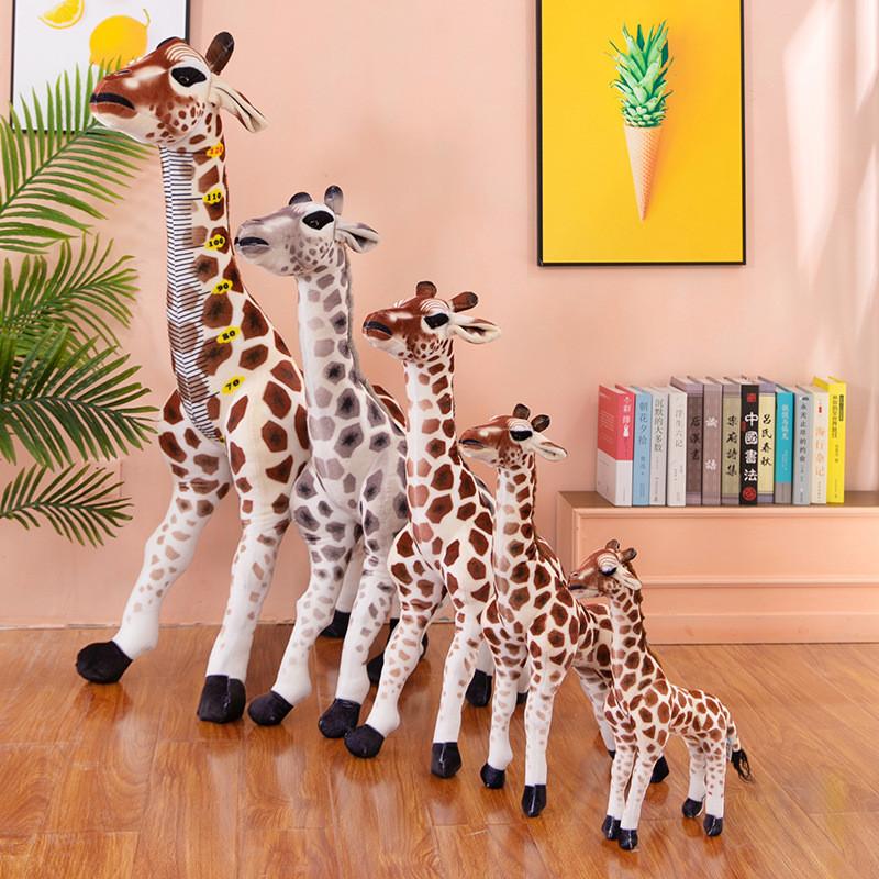 Плюшевая игрушка Жираф Зоопарк Кукла Мягкая Набивная Игрушка Подушка Идеальный Подарок для Детей