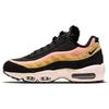 Женские кроссовки Air Max 95 черные с мехом повседневная обувь DB9577-001