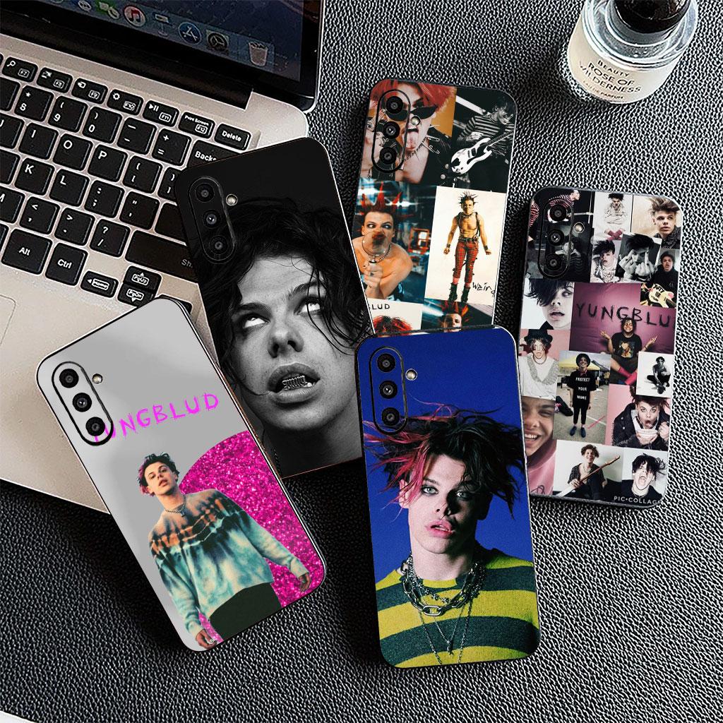 Phone Cover for Samsung Galaxy S22 S21 S20 FE Ultra Plus A35 A36 A55 A37 A33 A34 A57 Casing Flexible Case Yungbluds