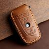 High-End Leather Key Cover for BMW 3/5 Series & X1/X3/X5