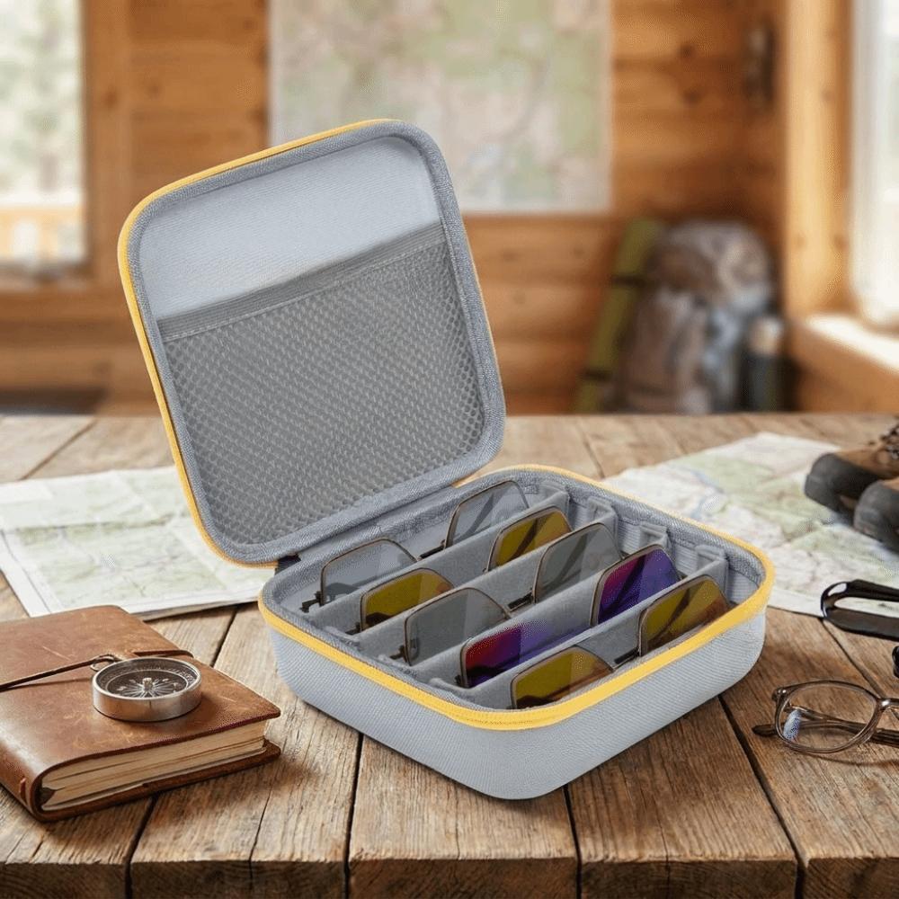 Hard Shell EVA Glasses Case Large Capacity Eyeglasses Storage For Women Men