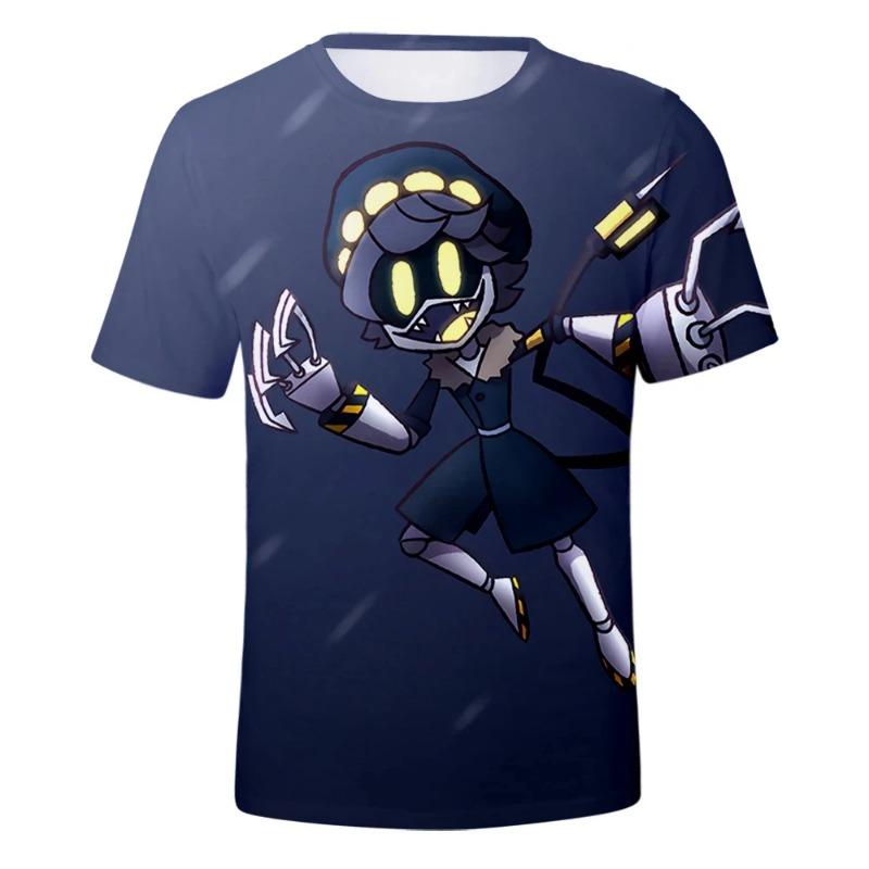Футболка с рисунком аниме, 3D-принт, уличная одежда, мужская мода, свободный топ с короткими рукавами