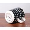 Marimekko Siirtolapuutarha Mug White x Black 250ml 63296 190