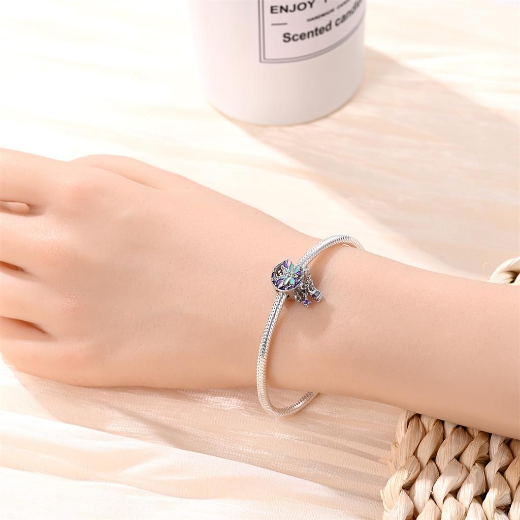 Animal And Flower Dangle Charm Beads New In Fits Bracelet Bangle Necklace Women Luxury Diy Fine Jewelry Party Festival Gift