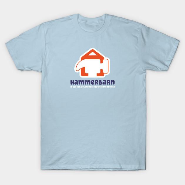 Мужская черная футболка с принтом Hammerbarn Печать на трансферной бумаге без вырезания Хлопковая футболка