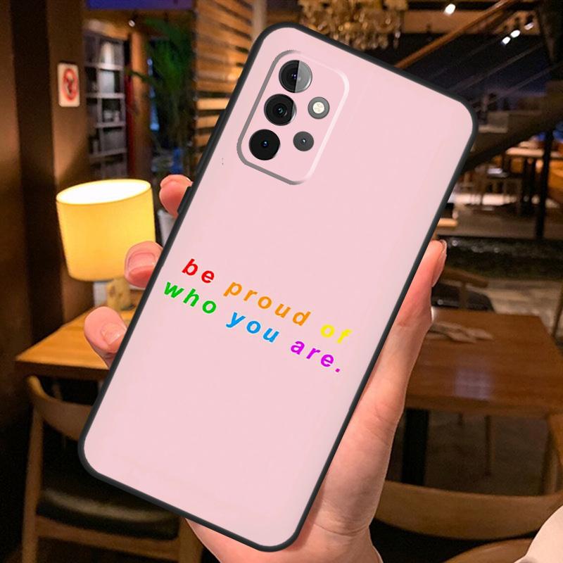 LGBT Pride Love Case For Samsung Galaxy A54 A34 A14 A52 A32 A12 A13 A33 A53 A15 A16 A36 A56 A26 A06 A35 A55