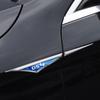 2 шт. Наклейки на крыло боковой двери с логотипом для Citroen DS4, Универсальный металлический значок на крыло, Аксессуары для декора автомобиля