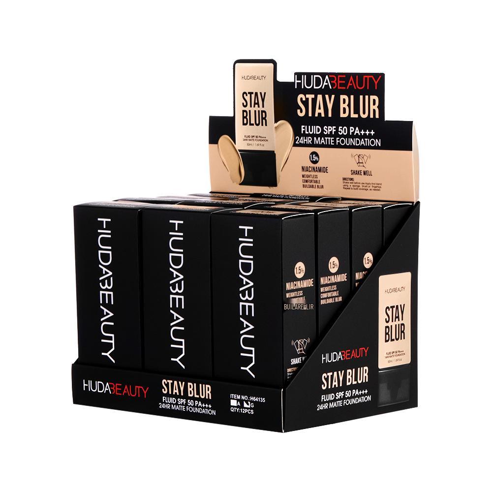 Huda Beauty Stay Blur Oil-Control Moisturizing Concealer Foundation