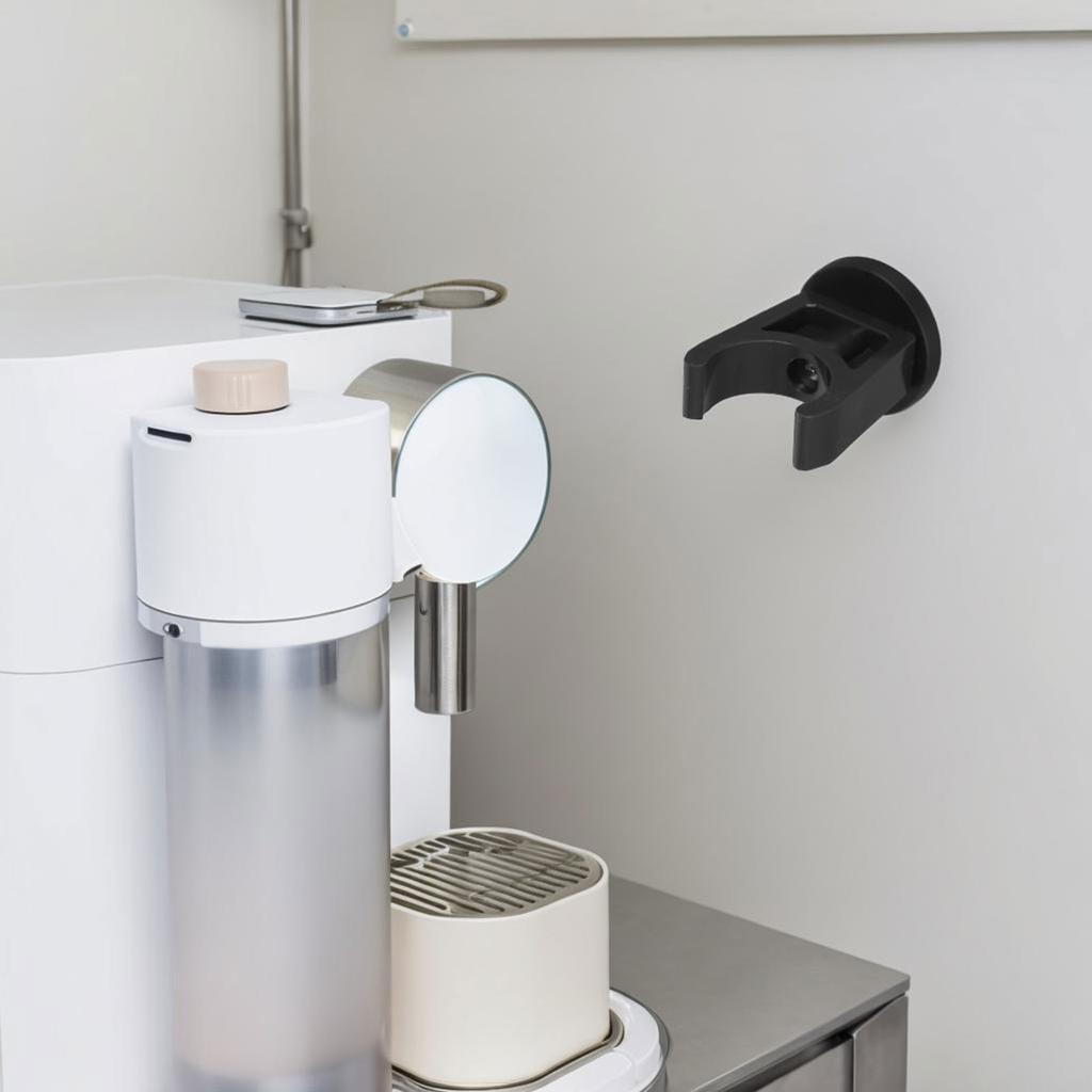 Portafilter Rack Portafilters Holder Black Convenient Light Weight Simple Small Size Coffee Filter Tamper Stand