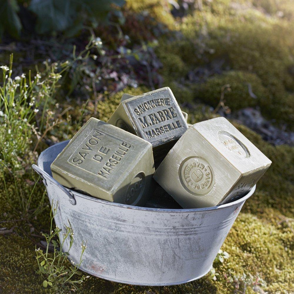 Оливковое марсельское мыло кубик 400 г