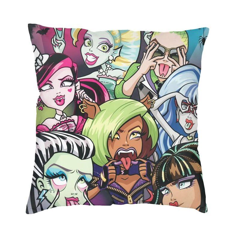Дракулаура девушка Monster High Роскошные пледы наволочки домашний декор мультфильм анимация ТВ автомобиль наволочка