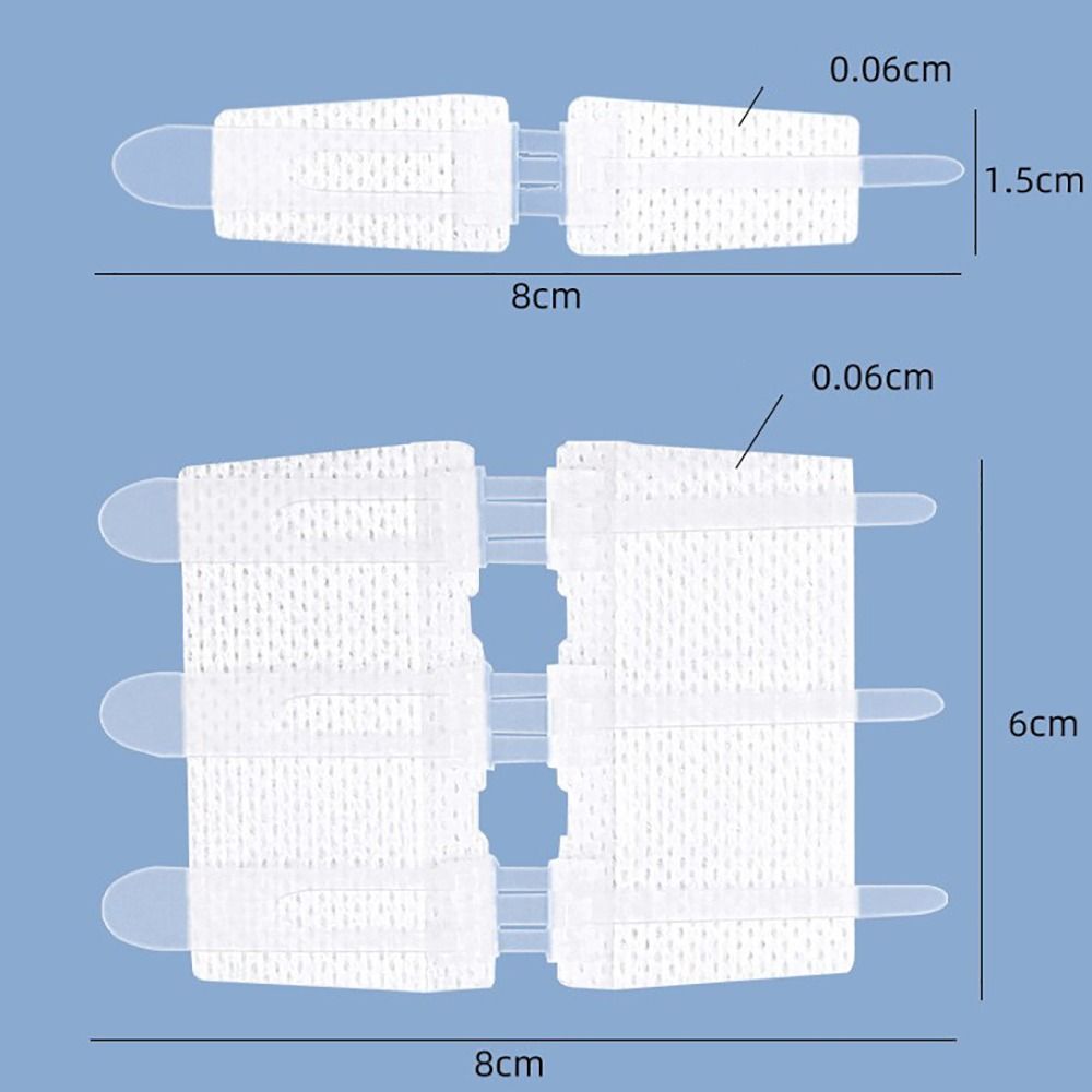 Первая помощь Экстренное закрытие ран без швов Ремонт разрывов застежкой-молнией Швы-молнии Пластыри