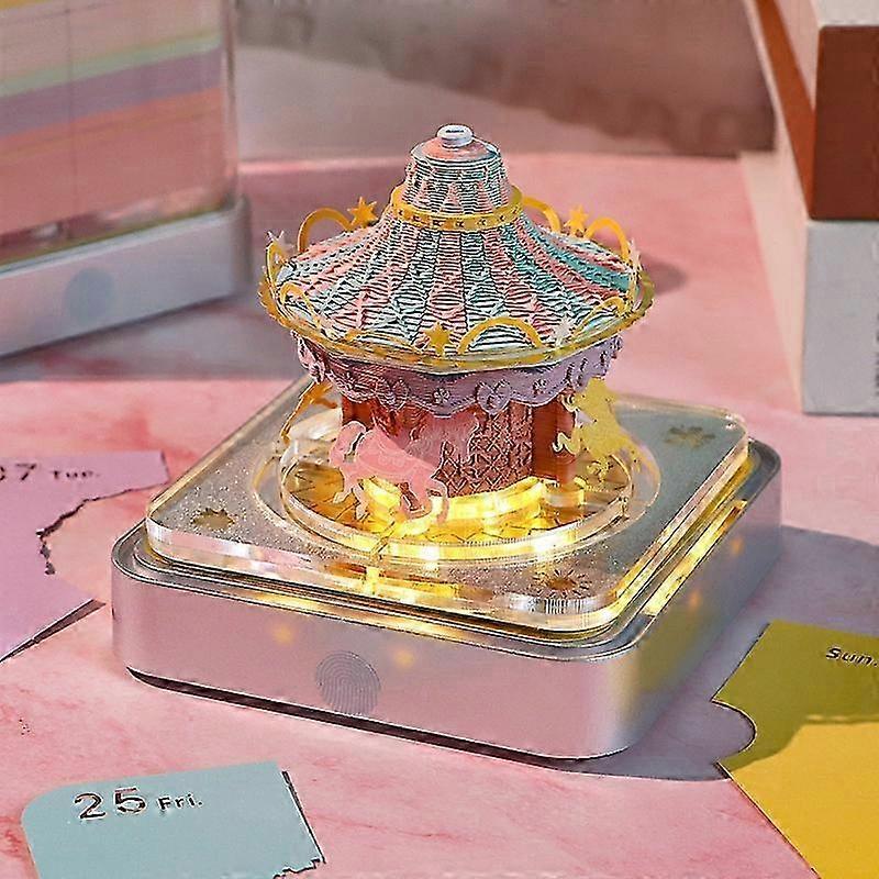 Мини-календари отрывные 3D-календари-карусели Бумажная резьба Арт-блокнот Записная книжка Отличные подарки