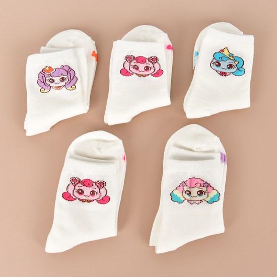 Catchtinipping Children's Medium Socks 5 Foot Set, a Popular Character In Korea
