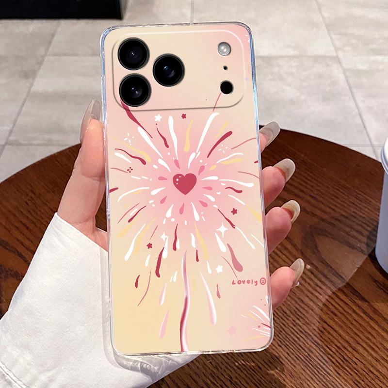 Case For iPhone 17 Air 17 Pro 17 Pro Max Aesthetic Cute Cat Astronaut Transparent Cover For iPhone 17 Air 17 Pro 17 Pro Max Capa