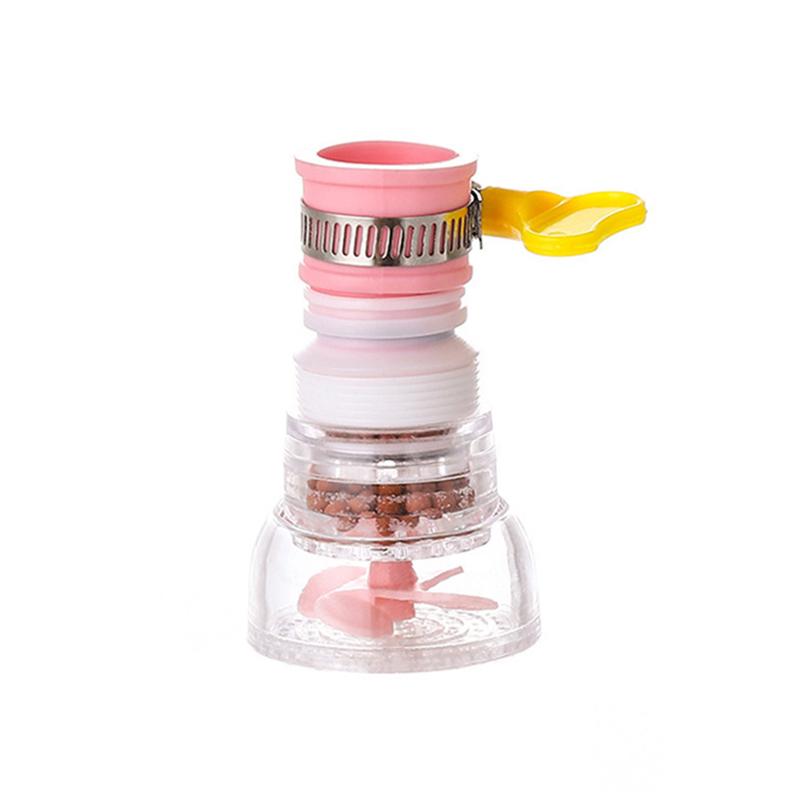 360° Rotating Faucet Booster Shower Kitchen Sink Faucet Extender Water Filter