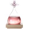 Innovative Angel Decor Shape Weather Forecast Glass Bottle Home Ornament Valentine"s Day GiftPink