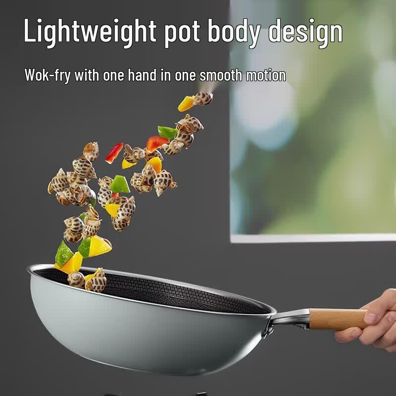 COOKER KING Вок из нержавеющей стали 316L, 30 см