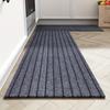 Kitchen Stripe Carpets Rug Stain-resistant, Water-resistant, Non-slip, Rubber Backing Bathroom Mat Carpet House Carpet Modern Home Decor