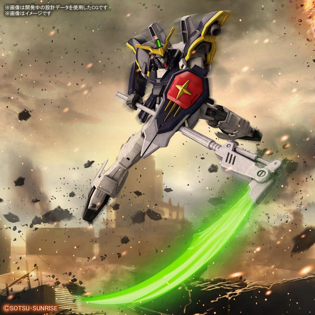 BANDAI SPIRITS HGAC Новый мобильный отчет Gundam W Gundam Deathscythe масштабная пластиковая модель 1/144 с цветовой кодировкой