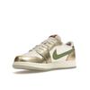 Детские кроссовки Air Jordan 1 Retro Low OG GS Year of the Dragon Gold Sail Oil-Green FQ6593-100