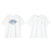 Hot sales Fashion Japan Style Cotton letter Printed Couple Tees Summer Harajuku UnisexUnisex Short Sleeve Tshirt