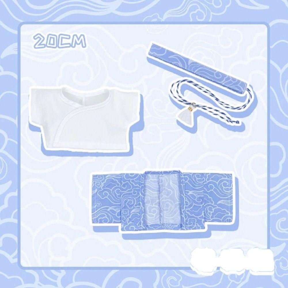 3pcs/set Cool 20CM Doll Clothes Fashion Costume Accessories Kids Birthday Gift Doll Outfit