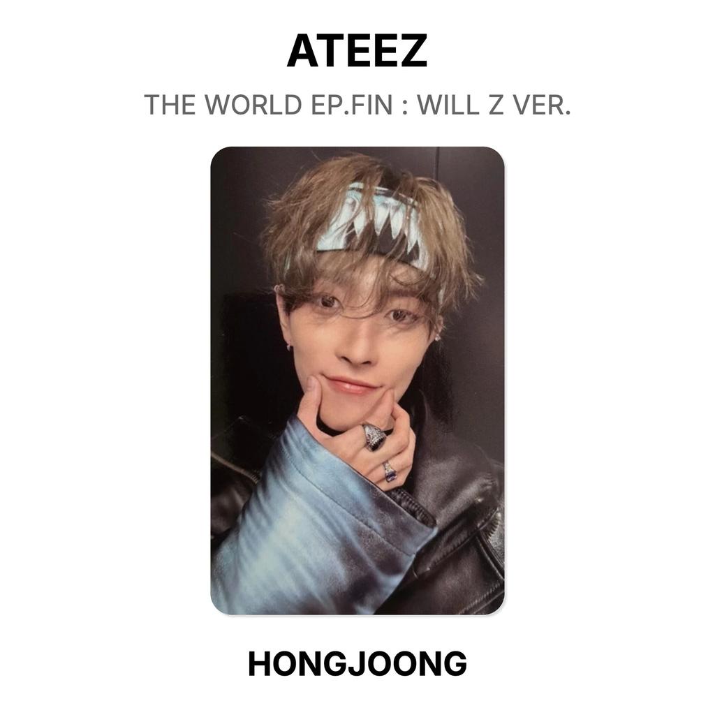 ATEEZ МИР EP.FIN : WILL Z VER. Официальная фотокарта