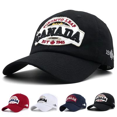 Кепка Snapback для женщин, бейсболки из хлопка, канадские кепки с вышивкой из клена, мужские кепки в стиле хип-хоп