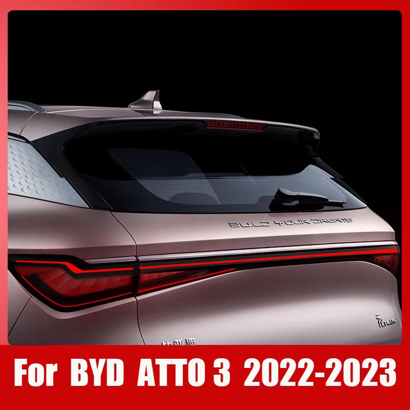 Подходит для BYD ATTO 3 2022 2023, фара, Стайлинг автомобиля, наклейка на фару, ТПУ, дымчатая защитная пленка для фар, аксессуары
